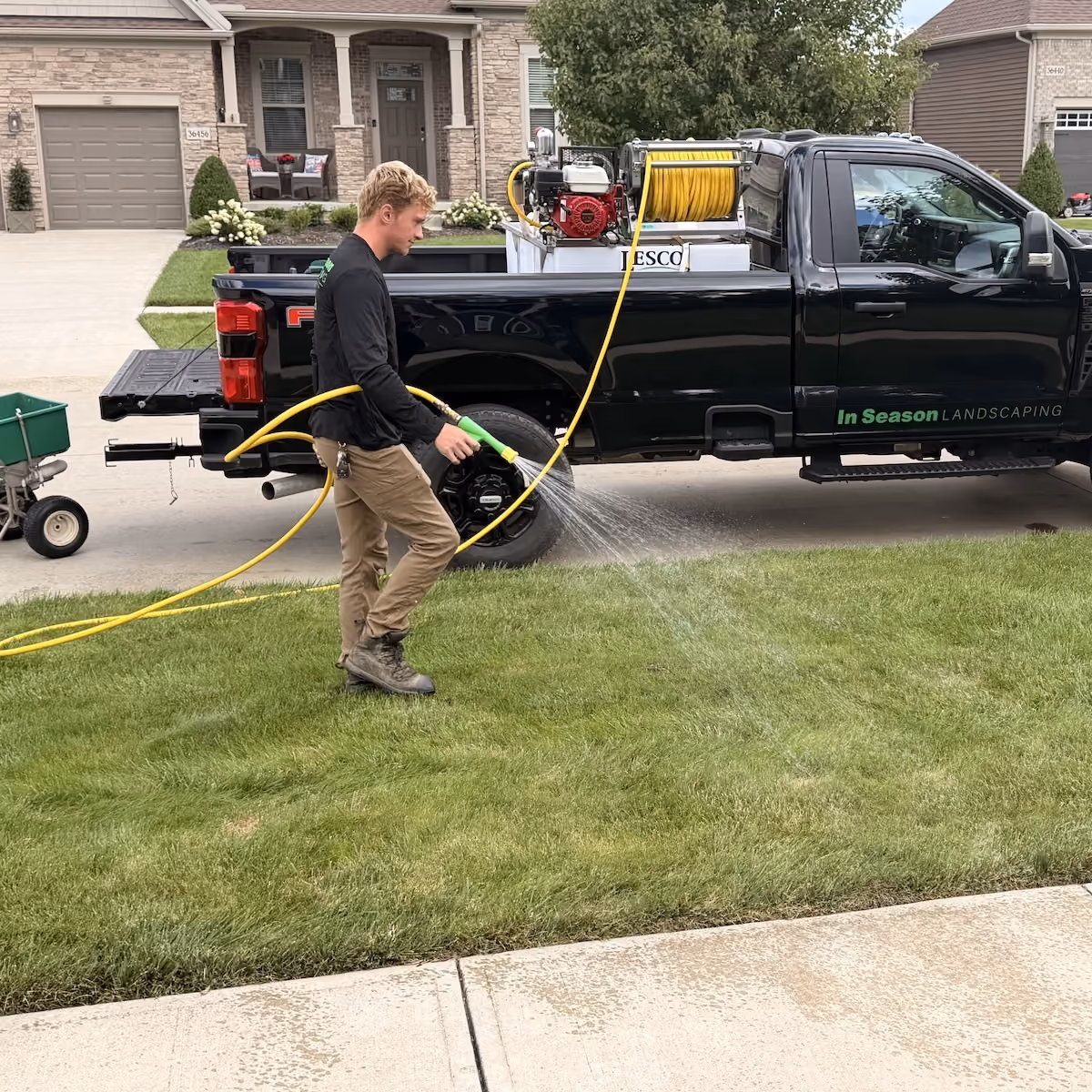 Lawn fertilization and weed control near me in Northeast Ohio

