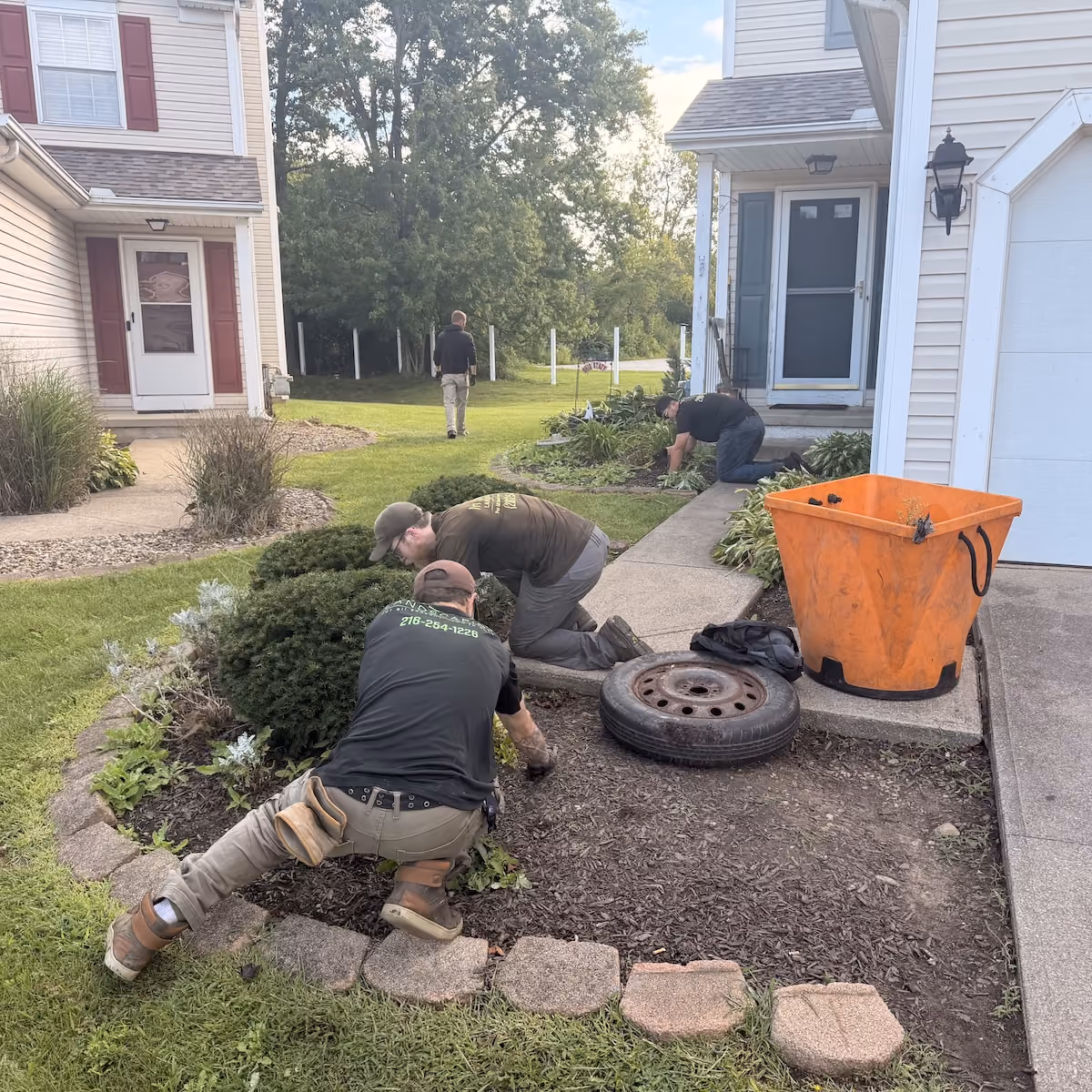 Landscape bed installation and improvements near me