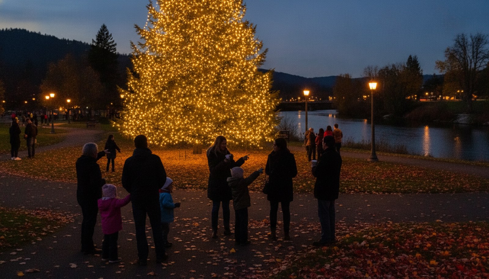 Downtown Napa Tree Lighting