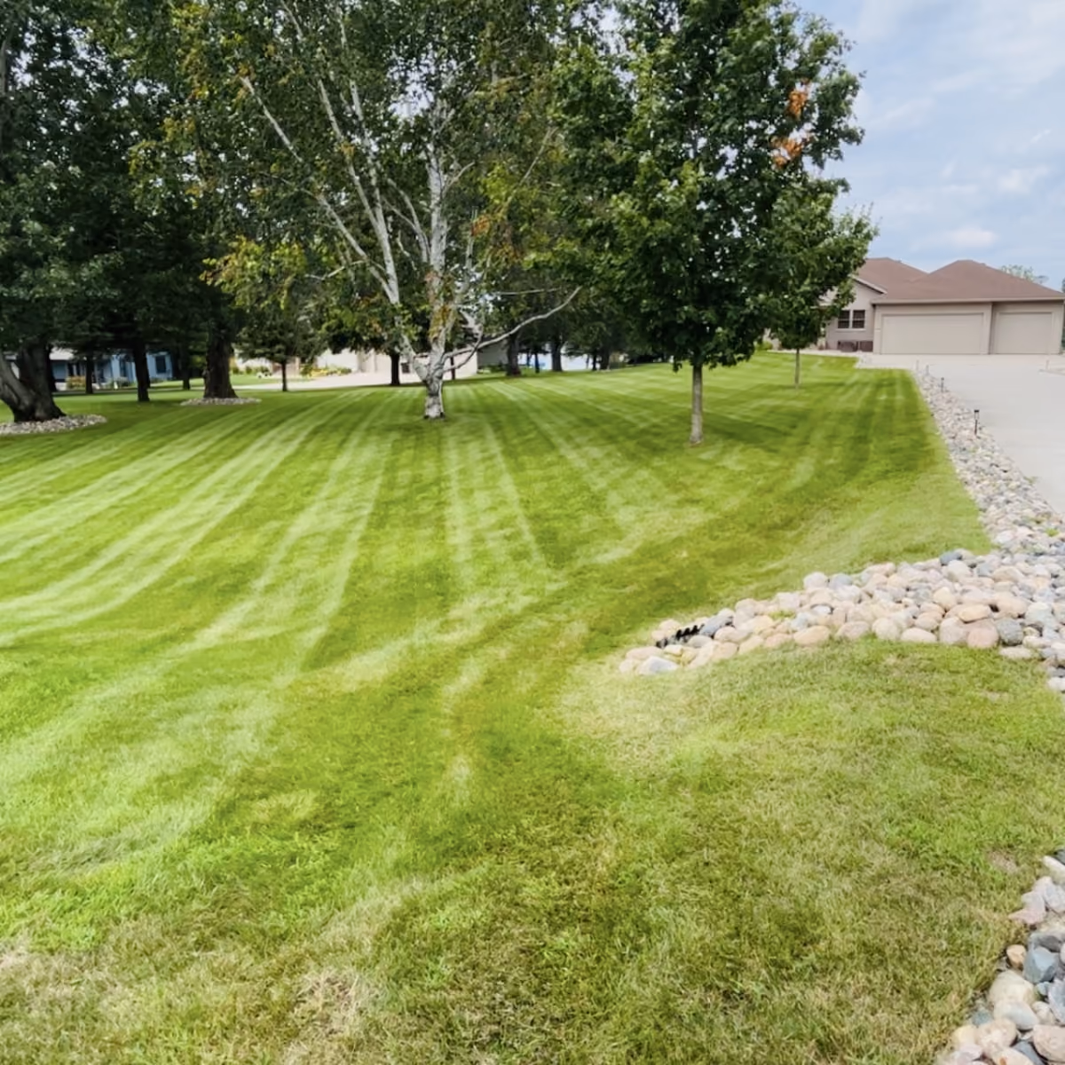 Residential lawn care and maintenance near me by Musolf Property Maintenance in Detroit Lakes Minnesota