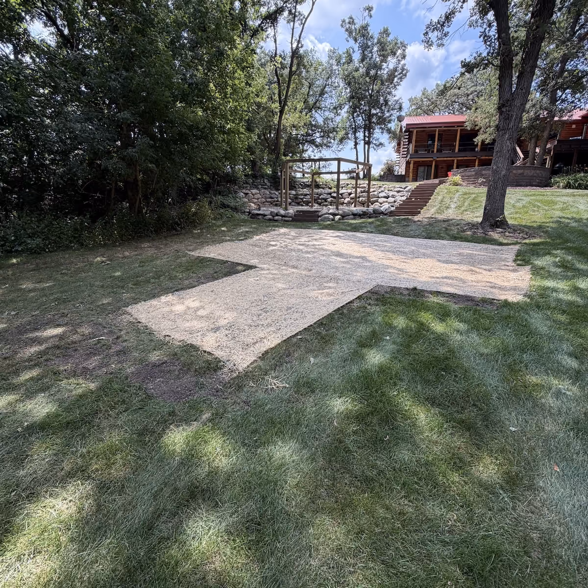 Direct collect lawn mowing for a clean professionally maintained yard
