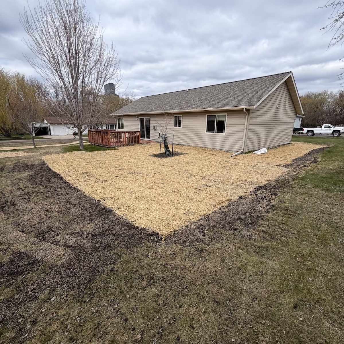 Sod installation by Musolf Property Maintenance for a fresh healthy lawn in Detroit Lakes Minnesota near me