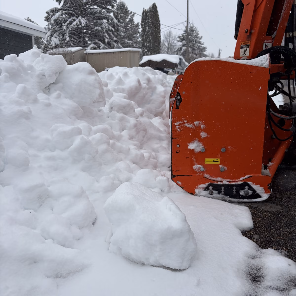 Residential snow removal near me in Becker County Minnesota