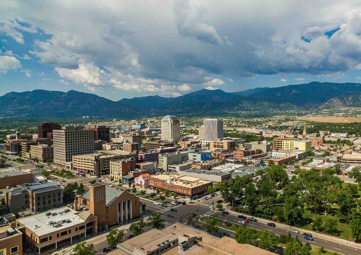 The city of Colorado Springs