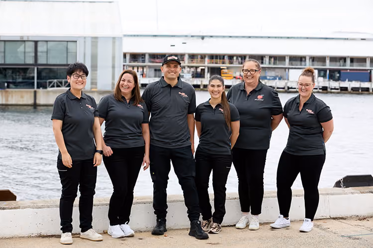 The Peachie Clean team