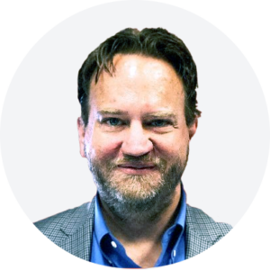 Portrait of Bill Bice, CEO of Zebraworks
