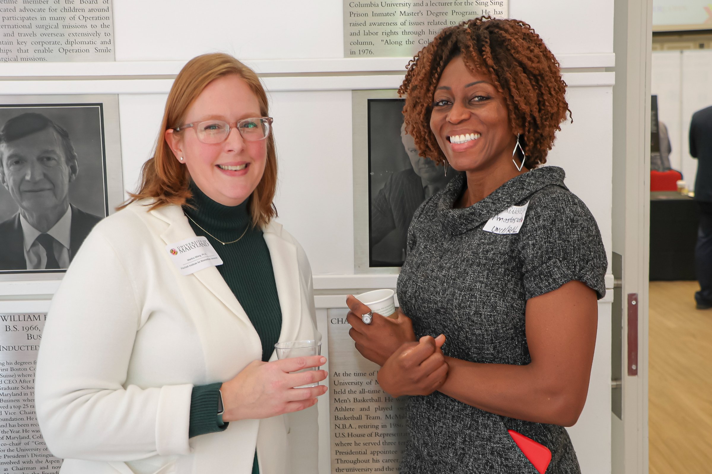 Attendees at the UMD Startup Showcase