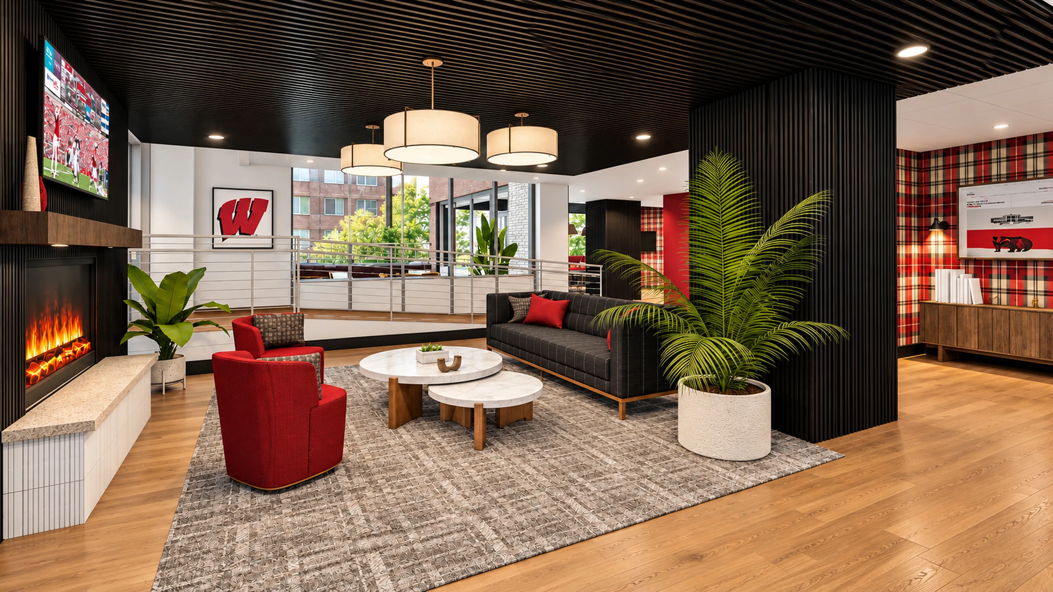 Social lounges at Statesider