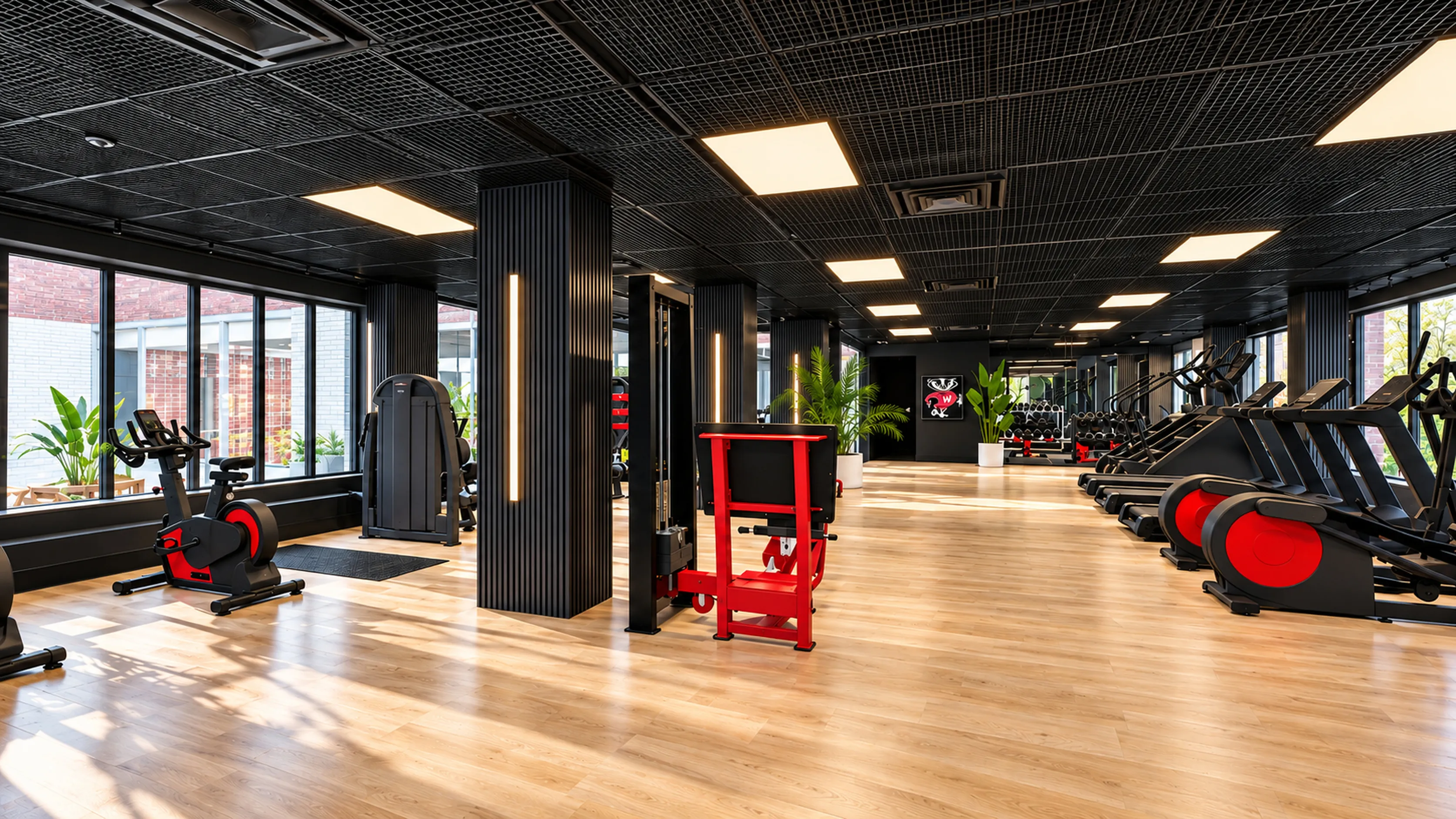 Fitness center at Statesider