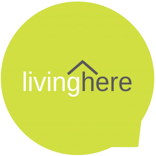 Living Here Real Estate logo