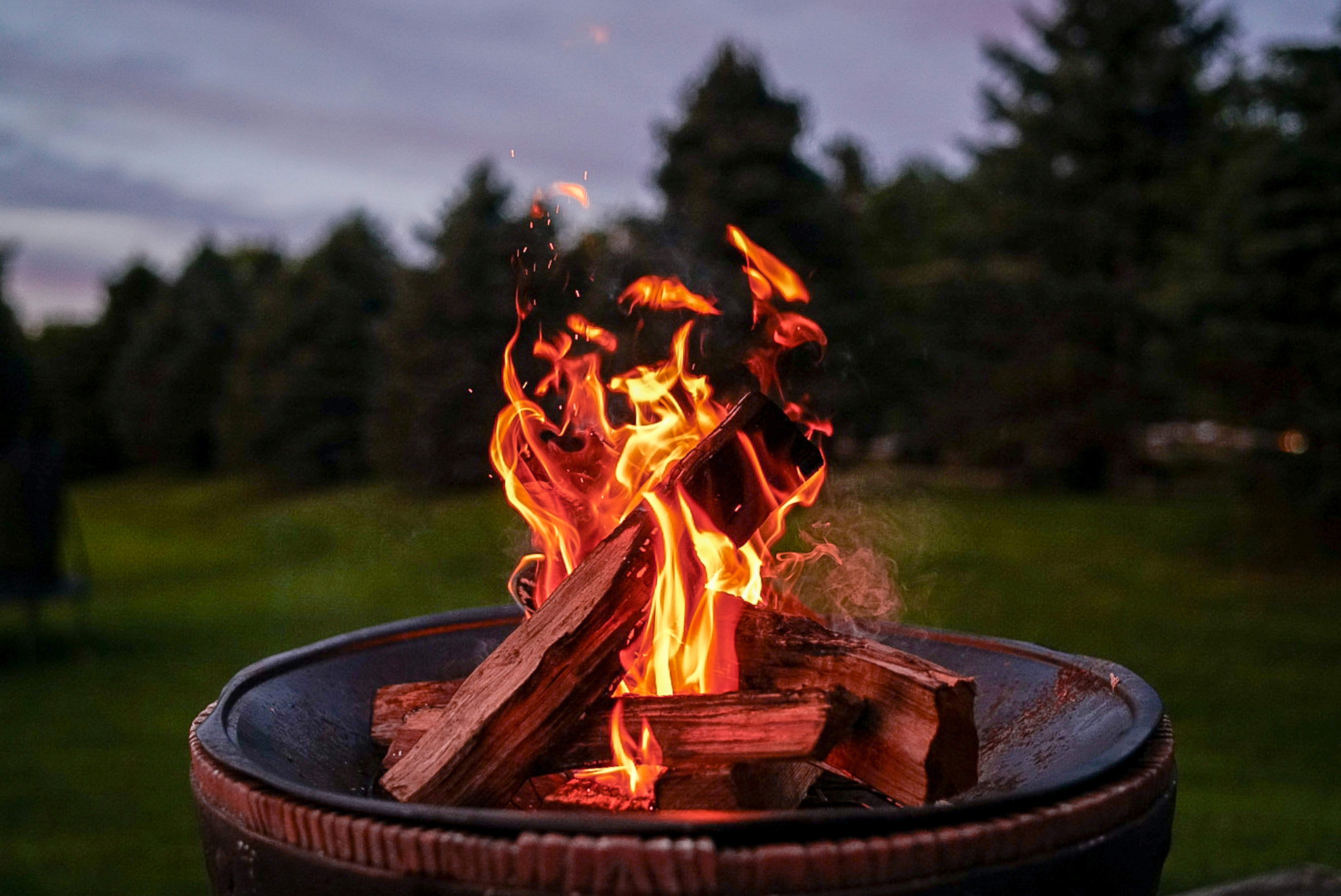 Sample — Flagstone Patio & Fire Pit