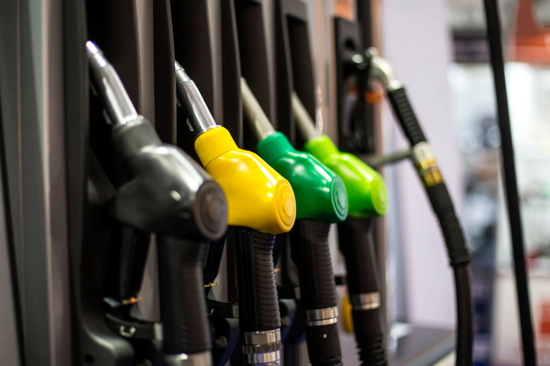 Premium unleaded pumps