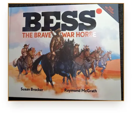 Cover of Bess: The Brave War Horse