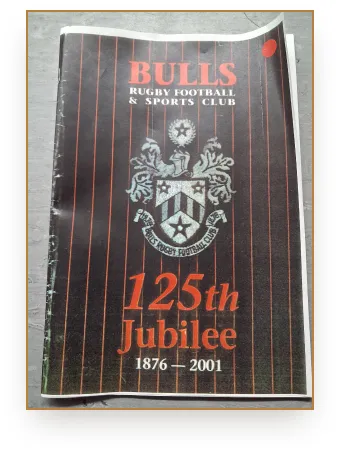 Cover of Bulls Rugby 125th Jubilee