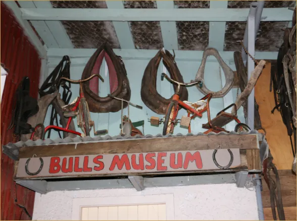 The Bulls Museum sign on High Street