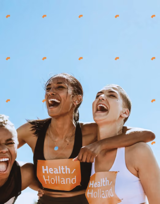 Socialmediabericht in de Health~Holland huisstijl