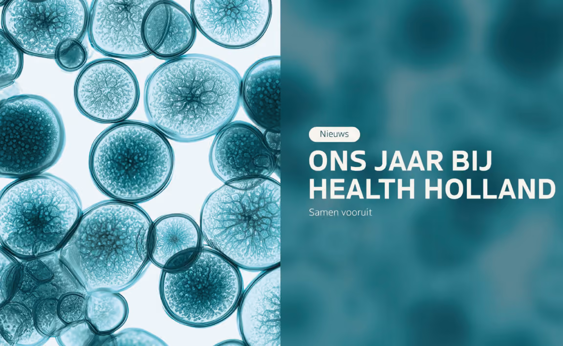 Podium tijdens de Health Tech Global Summit