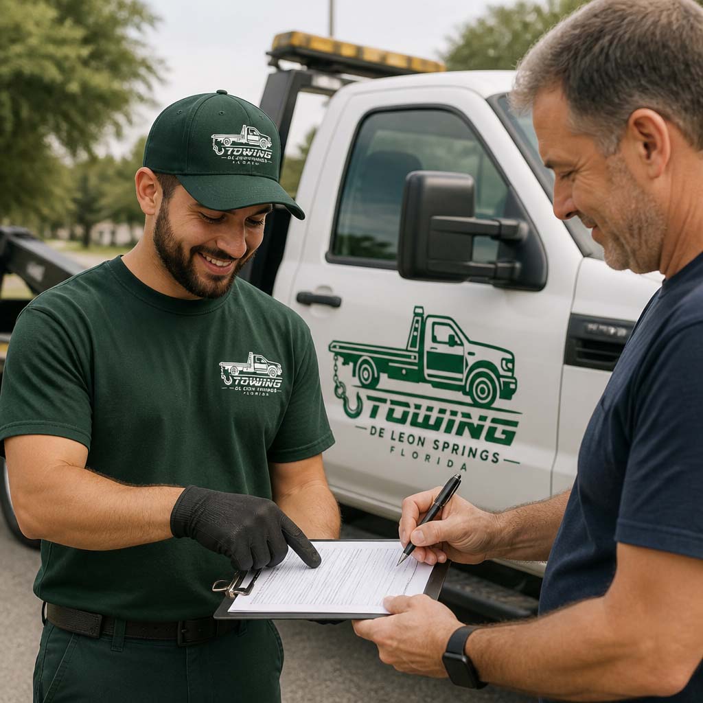 West Volusia County service area near De Leon Springs