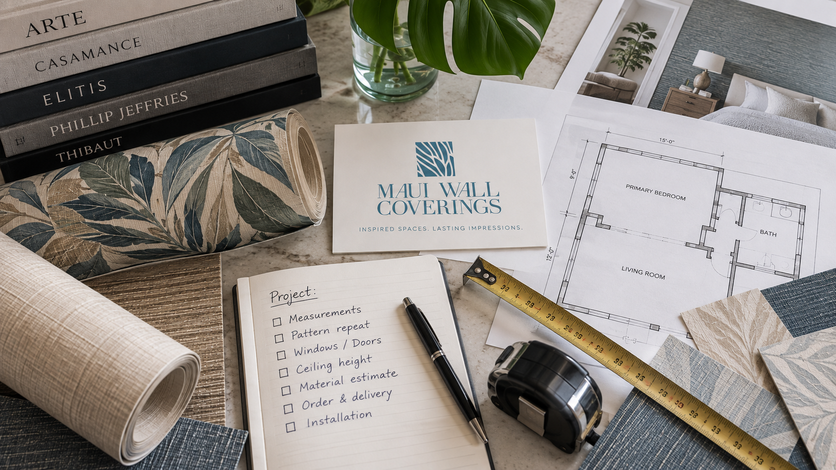 How Much Wallpaper Do I Need? Understanding Measurements, Pattern Repeat & Ordering