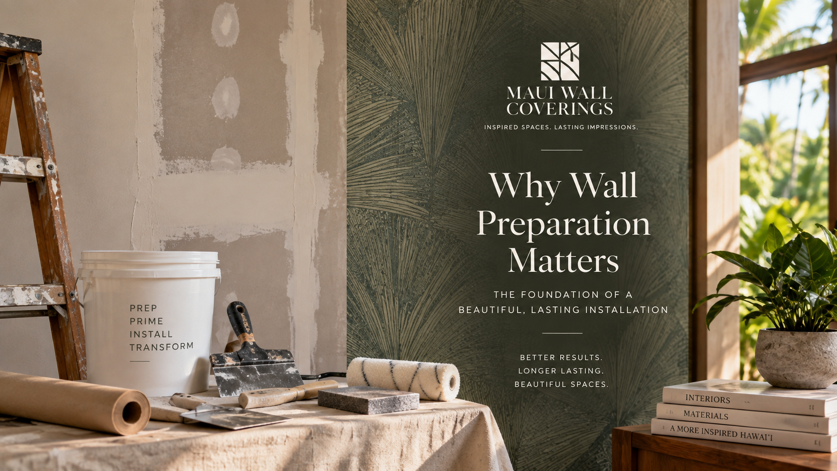 Why Wall Preparation Matters: The Foundation of a Professional Wallcovering Installation