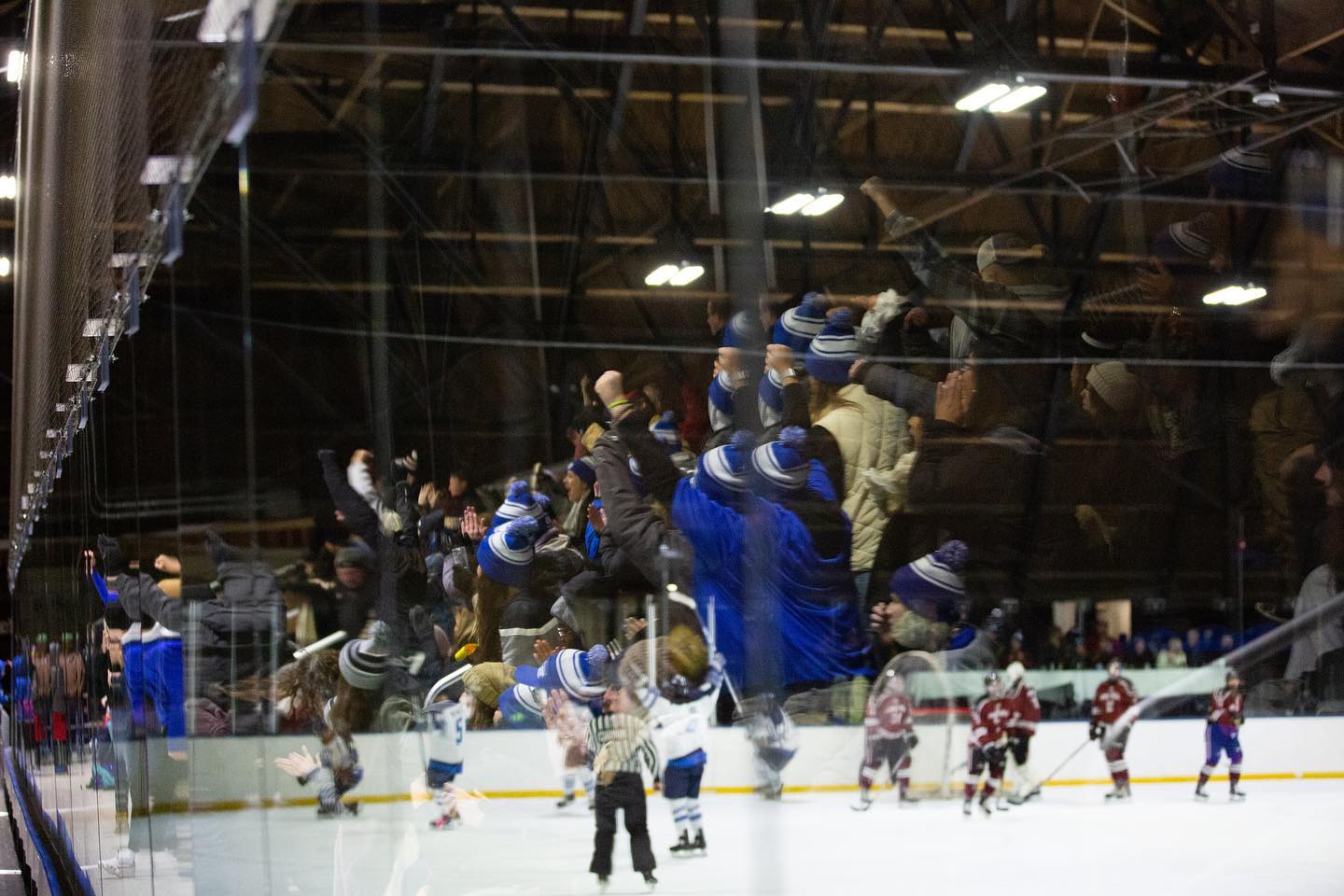 HOME ICE OF ALBERTUS MAGNUS COLLEGE