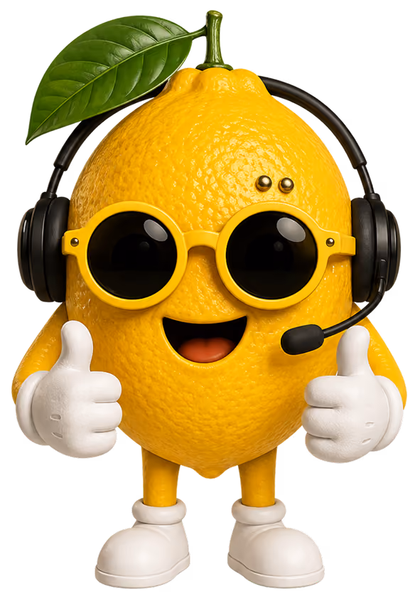 3d happy lemon
