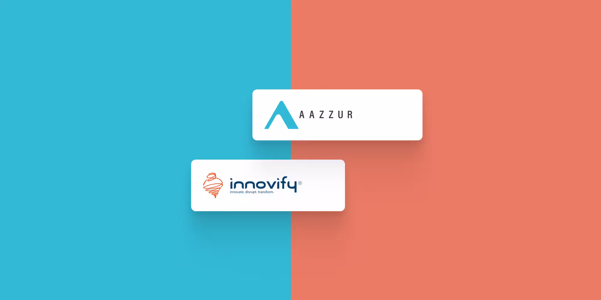 AAZZUR and Innovify partnership announcement graphic