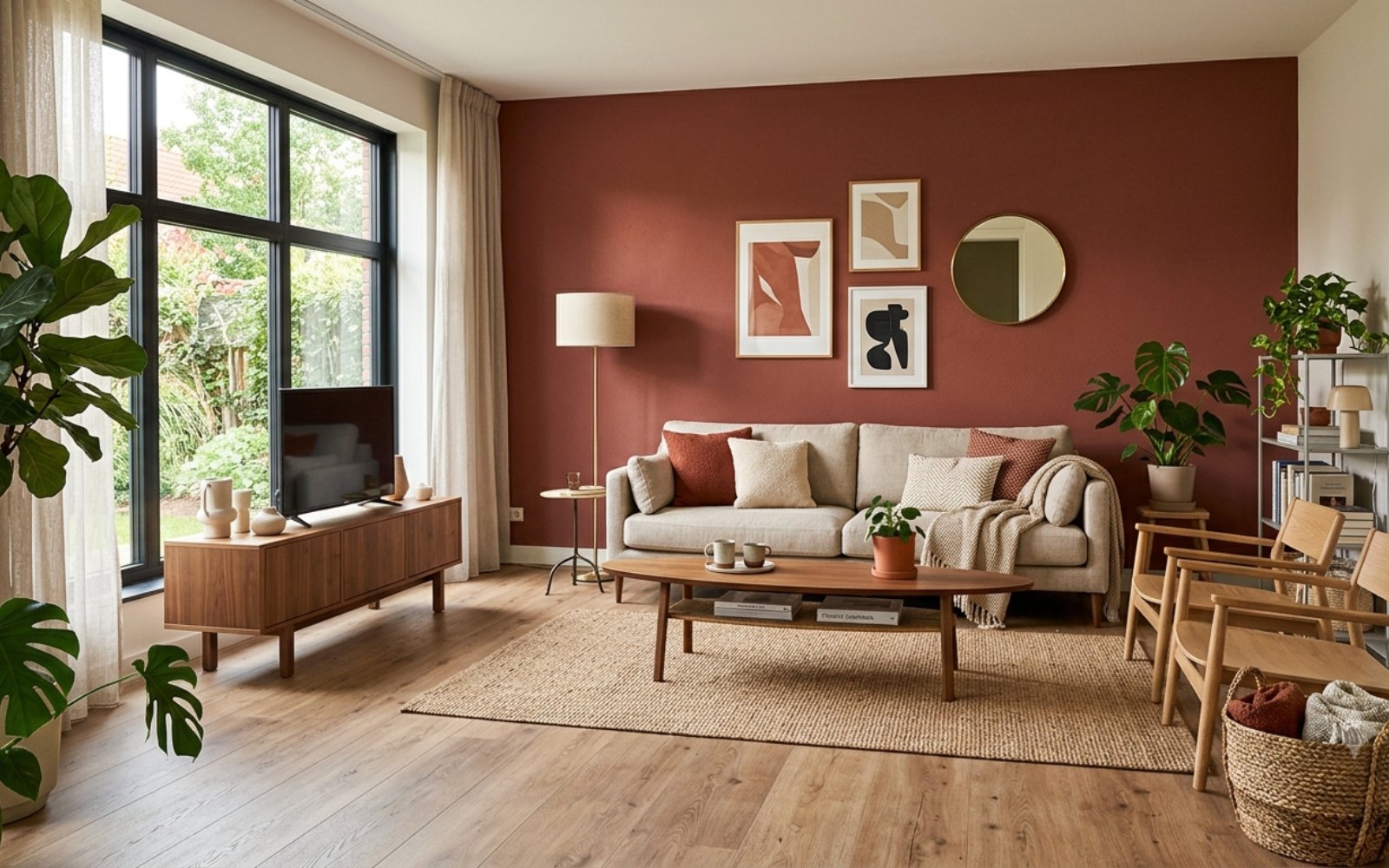 Woonkamer kleuren