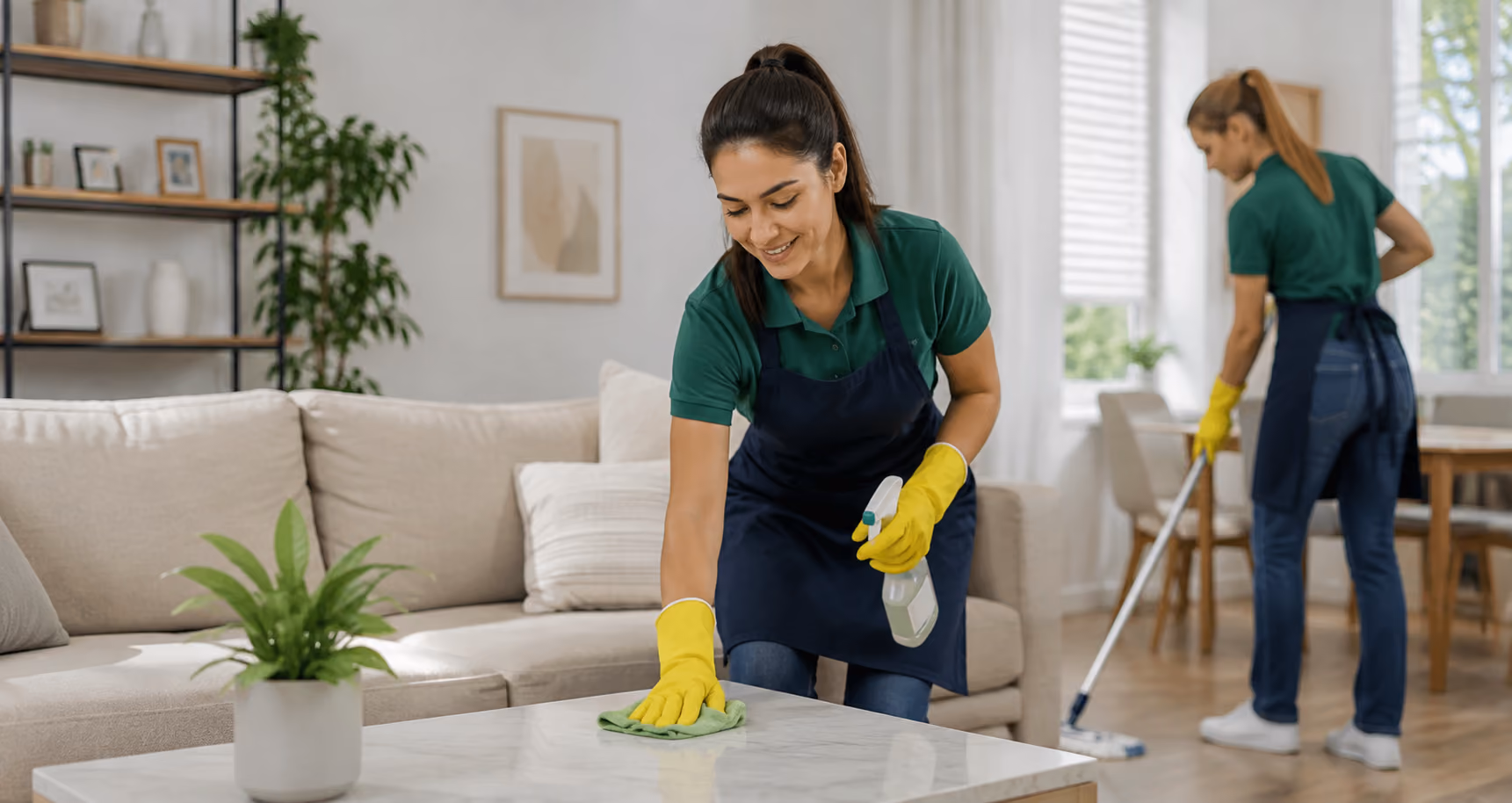 Professional residential cleaning service in Amsterdam