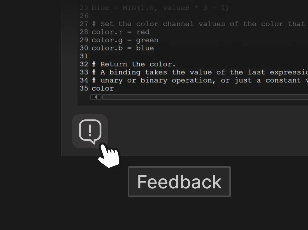 Visual component design