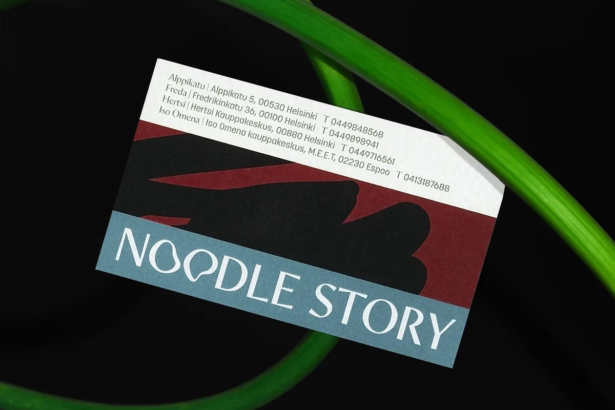 Noodle Story brand application detail