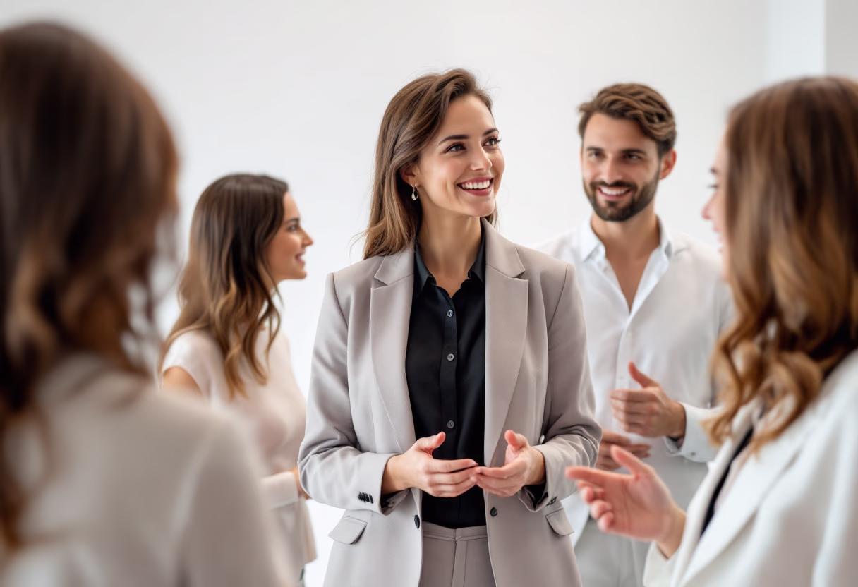 image of networking event (for a hr tech)