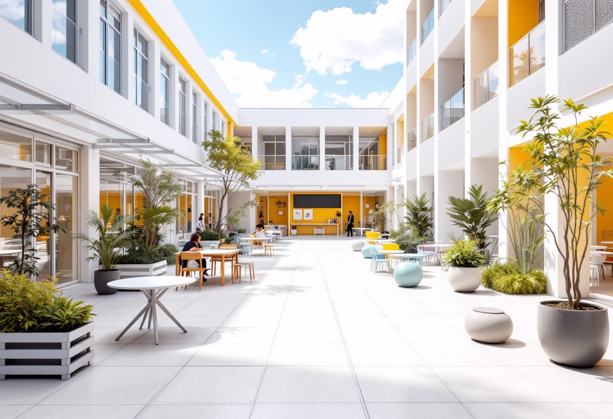 image of a school campus (for a edtech)