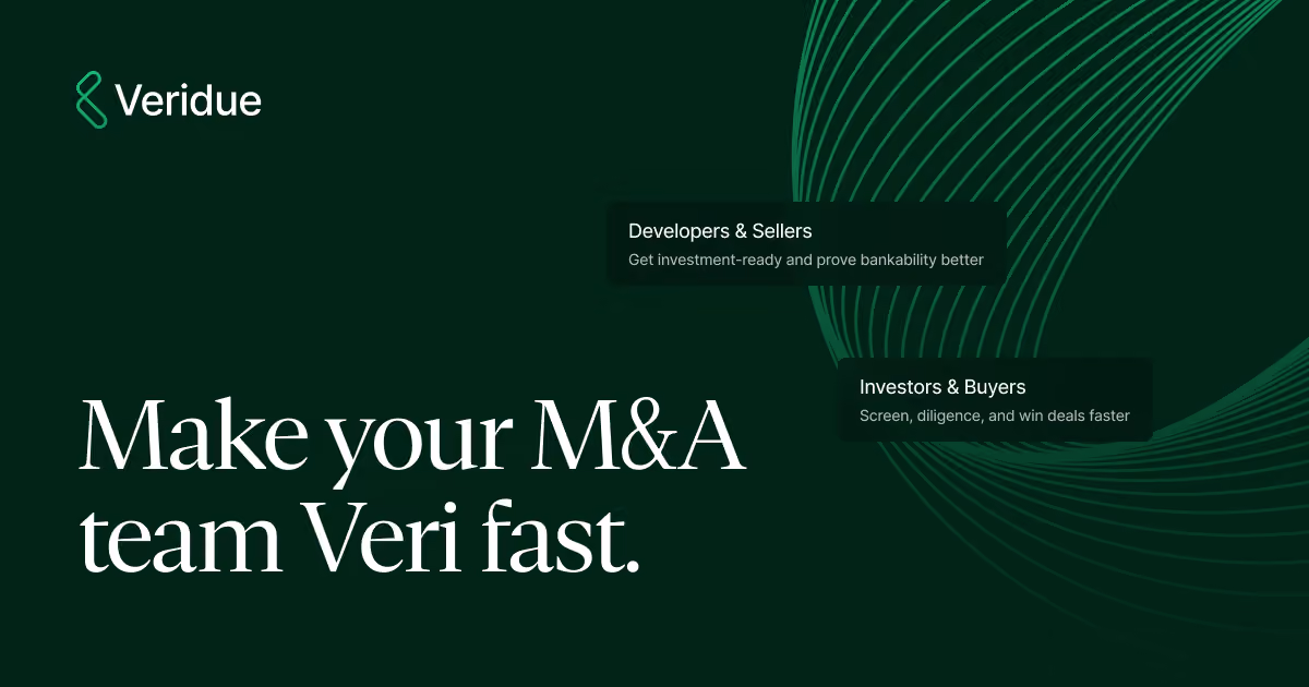 Veridue source image associated with the reported financing
