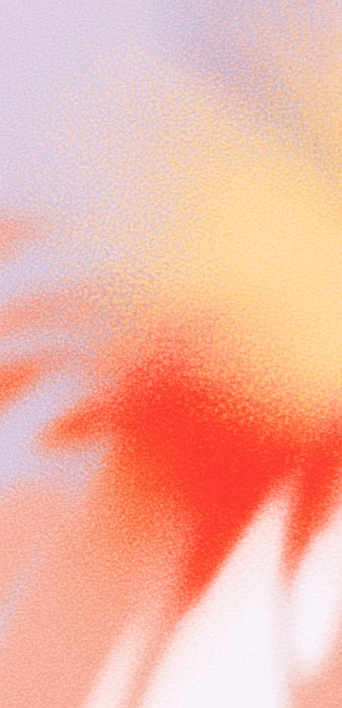 Abstract warm gradient artwork representing market research insights