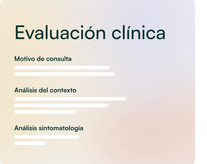 Esquema del matching terapéutico entre paciente y terapeuta