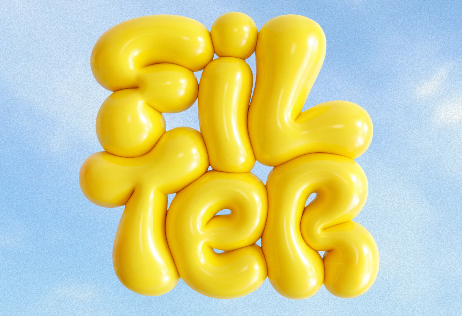 Filter logo 3D