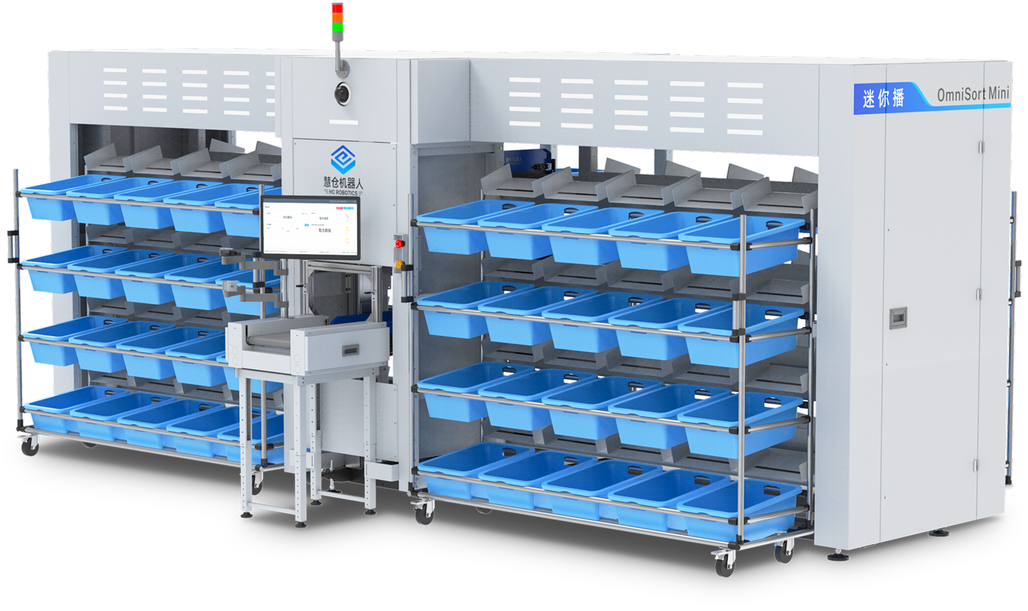 OmniSort Mini automated sorting system