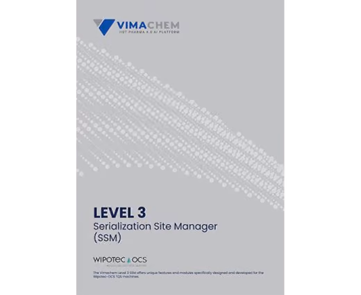 Cover of the Vimachem Level 3 SSM and Wipotec-OCS TQS brochure