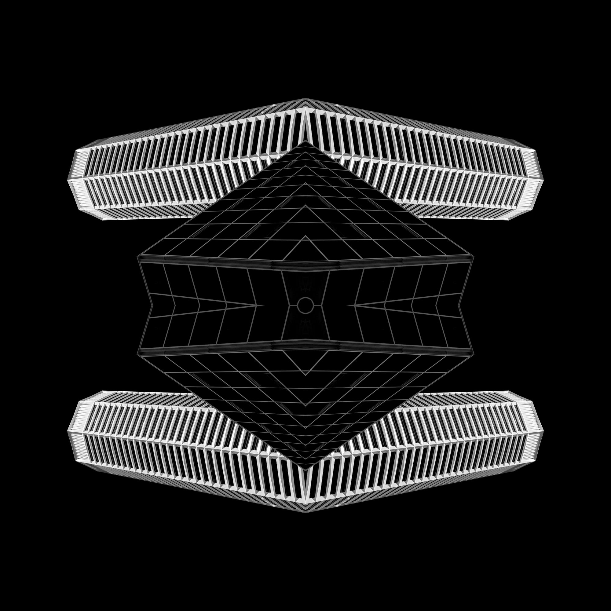 Abstract structural graphic