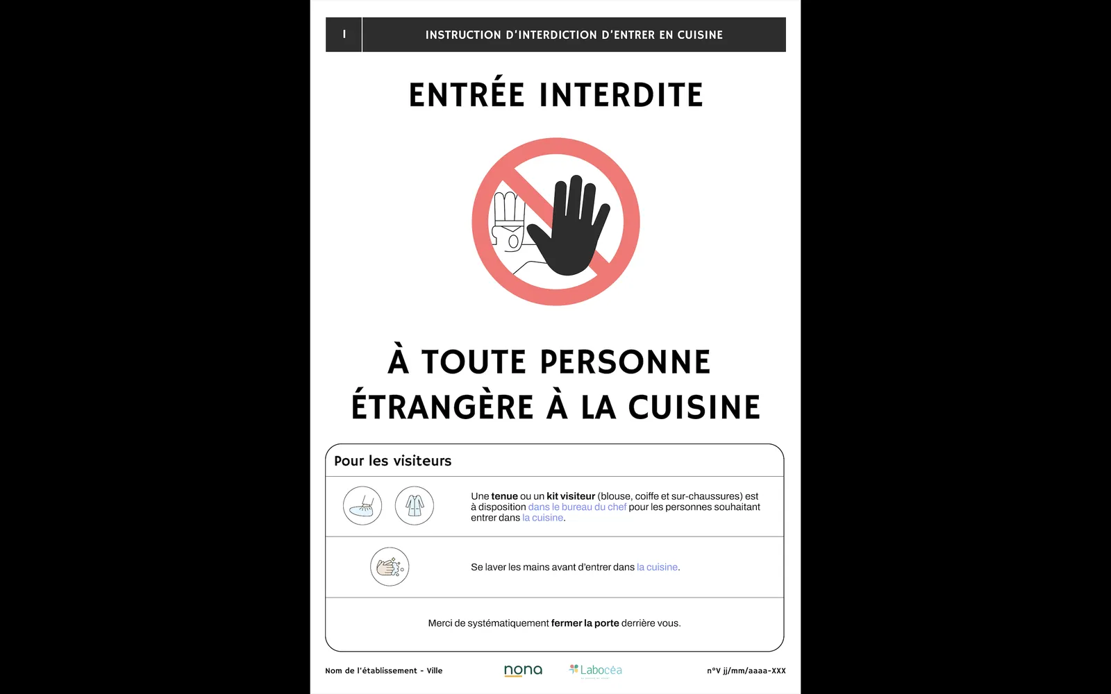 Instructions sanitaires en restauration : comment les rendre claires, efficaces et toujours suivies ?