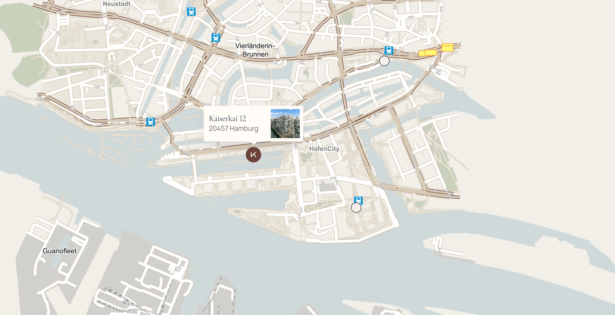 HafenCity Karte