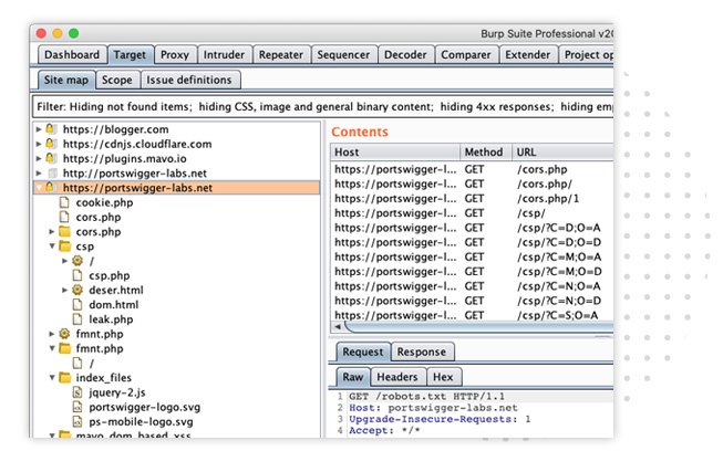 crawl-sitemap-burp-suite-pro