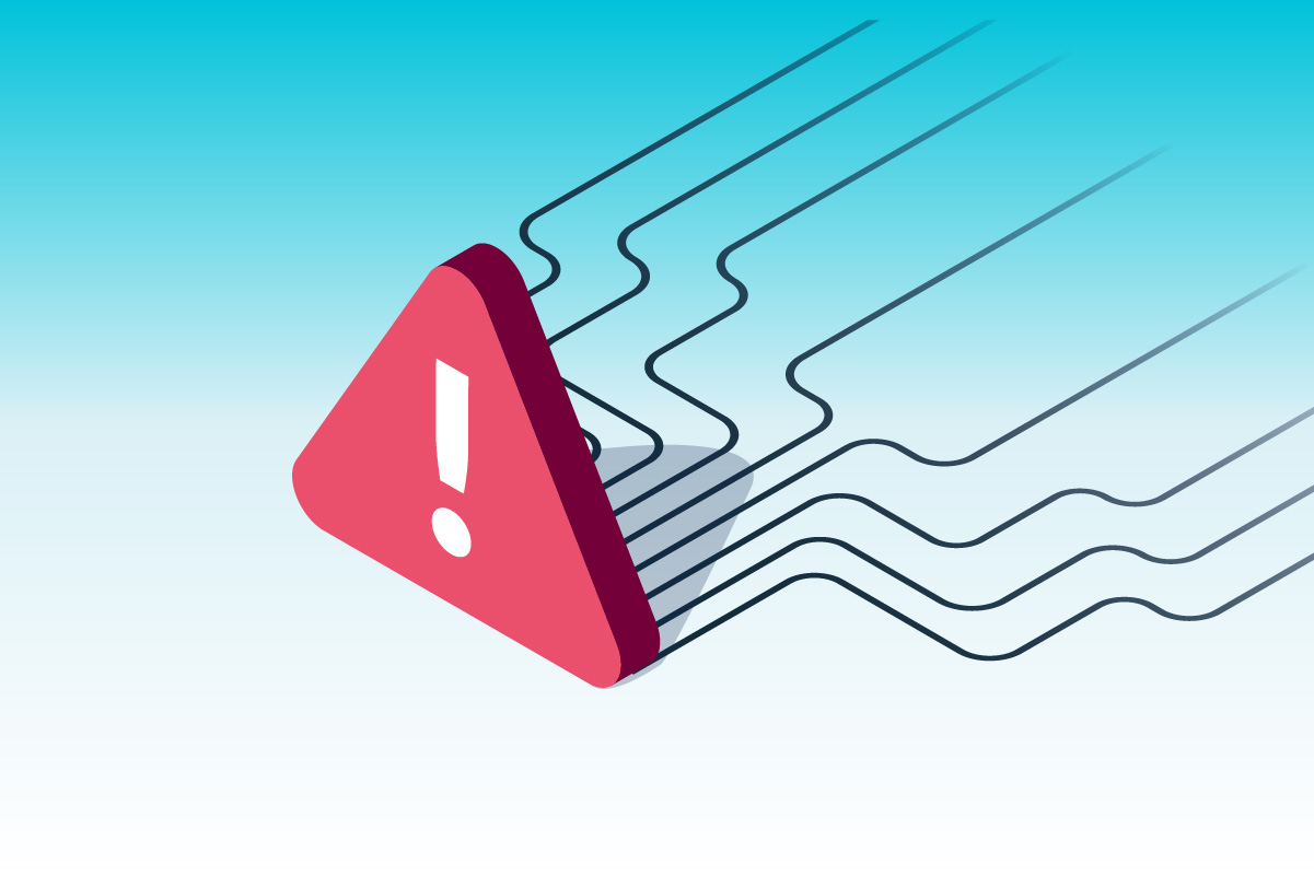 An illustration depicting the scraping of content being blocked