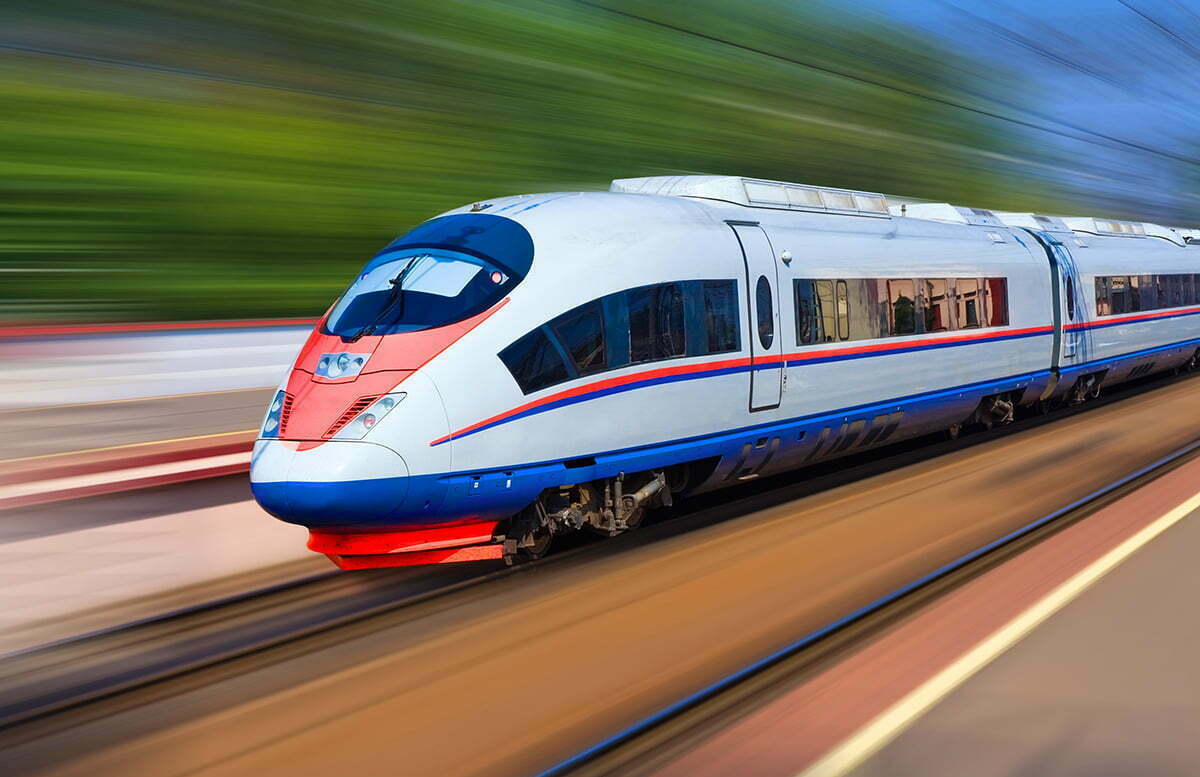 Momentum Train representing business momentum