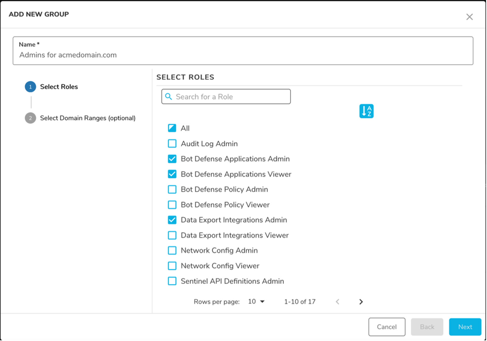 Enhanced Role-based Access Control