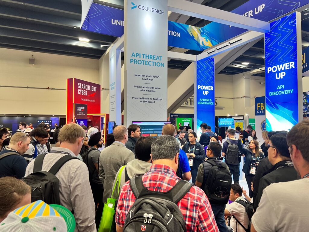 RSA Conference - booth traffic, RSAC