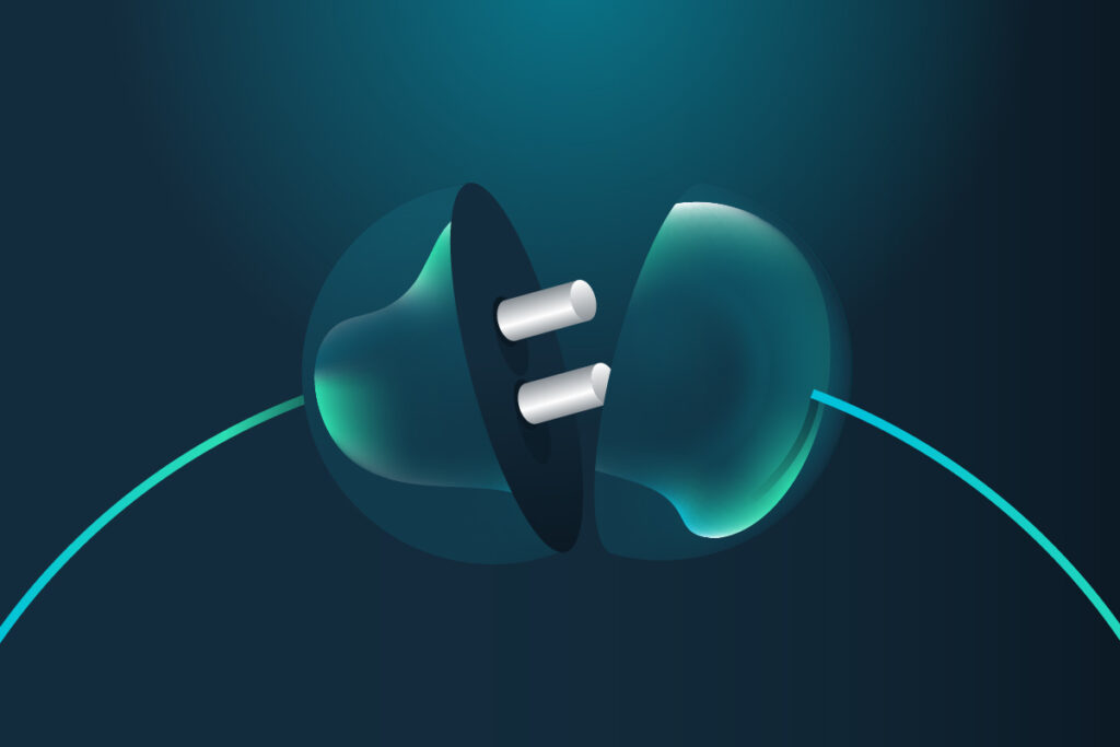 A stylized image of a disconnected power plug representing the AI gap and the need for agentic AI