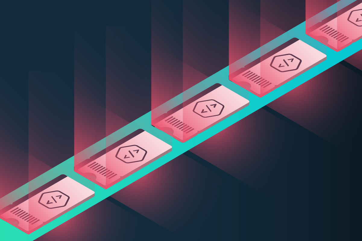 A stylized image of OAuth tokens being scanned and stolen.