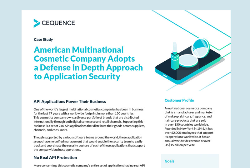 Cosmetic Company Adopts a Defense in Depth Approach to Application Security thumbnail